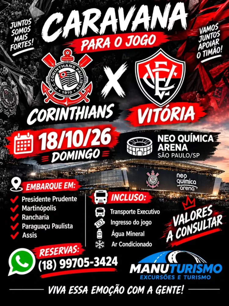 Corinthians x Vitória/BA